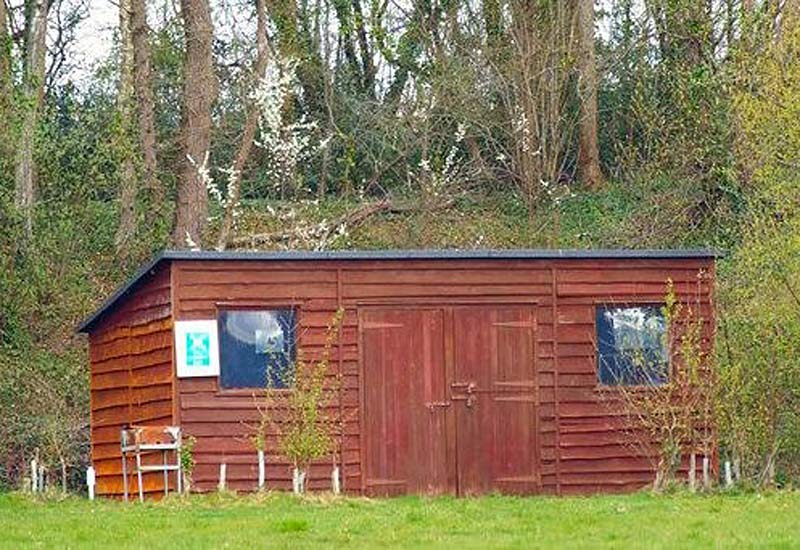 Foxes Den camping area at Sandy Acres